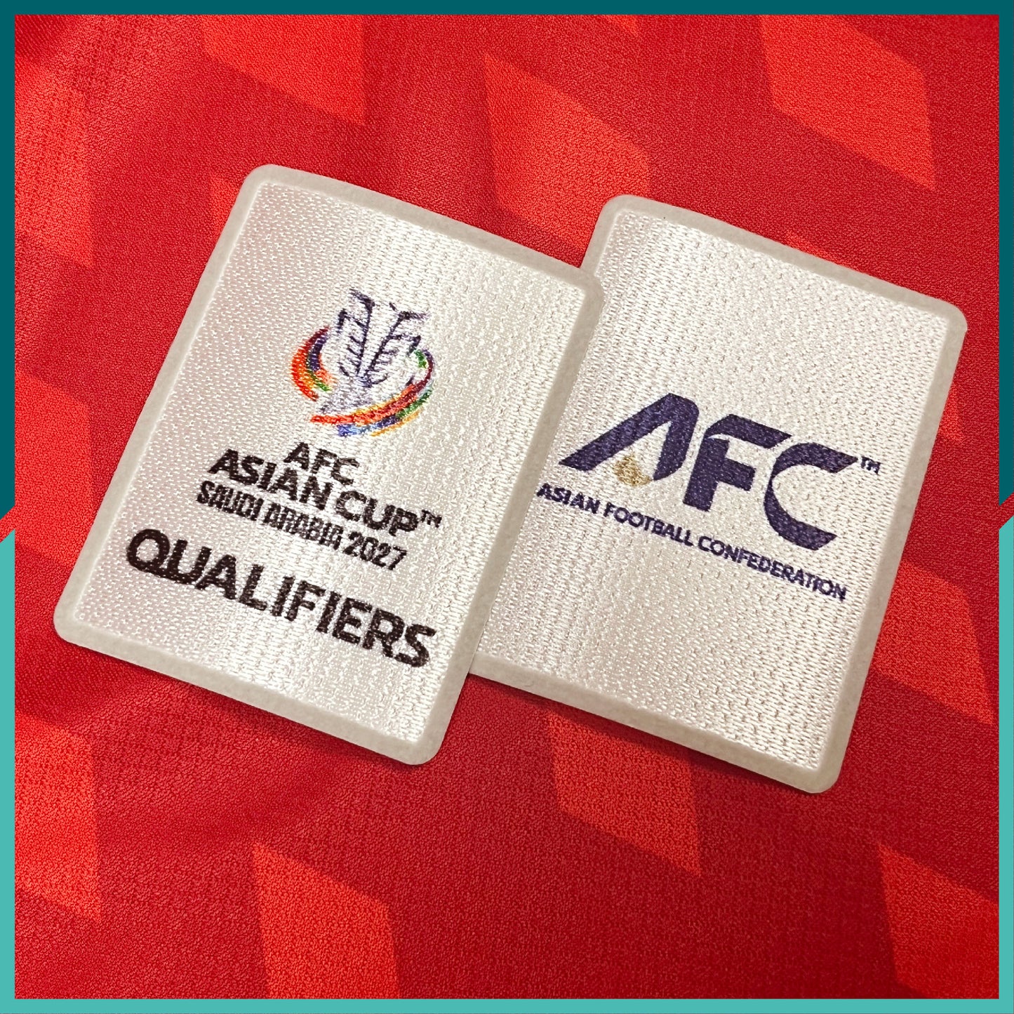 [連熨字、臂章] 2024-25 香港隊主場球衣