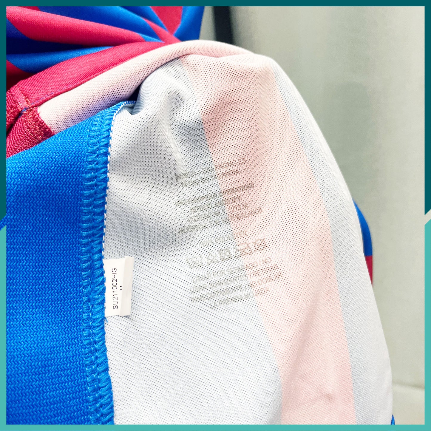 [連熨字] Player Issue 2021-22 巴塞隆拿主場球衣