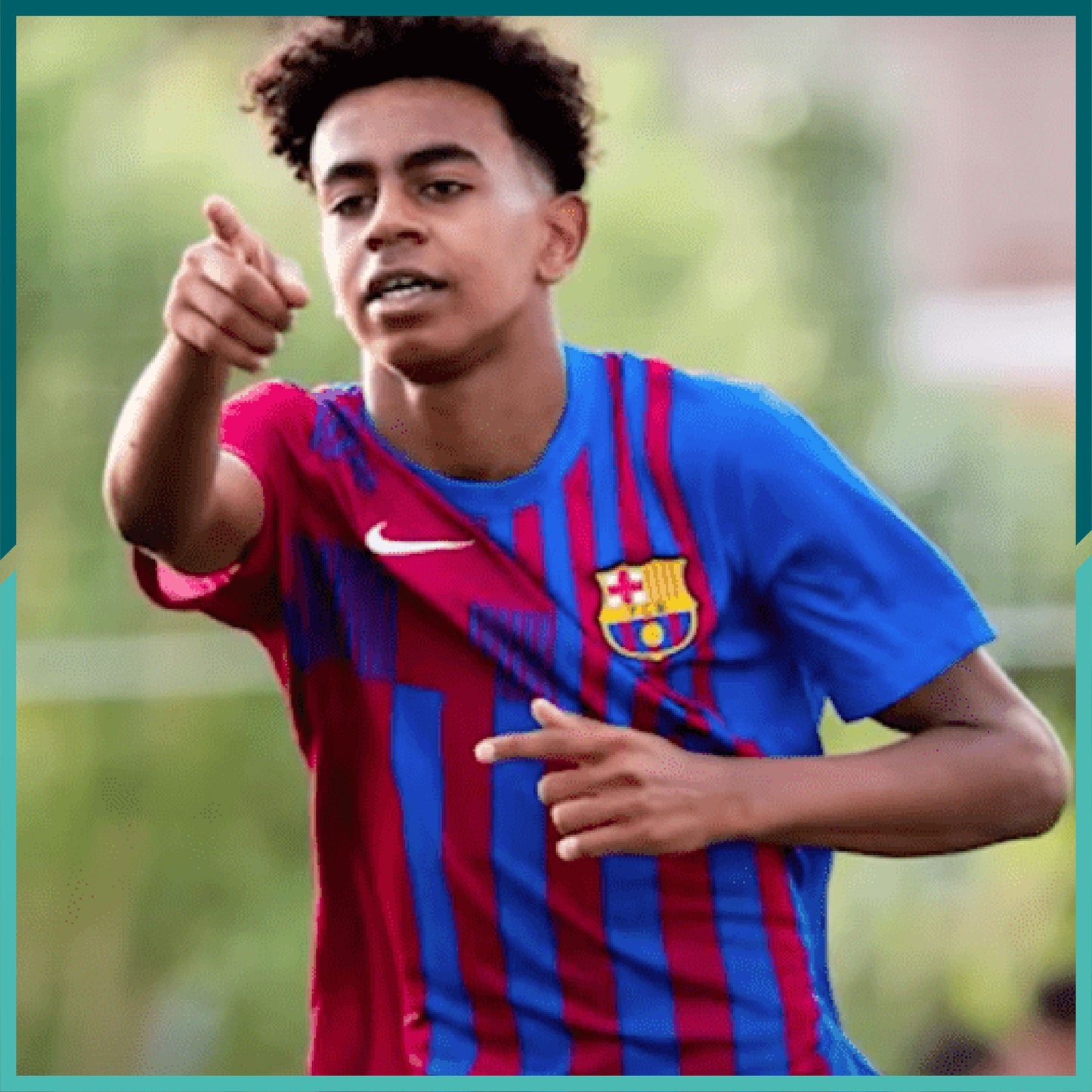 [連熨字] Player Issue 2021-22 巴塞隆拿主場球衣