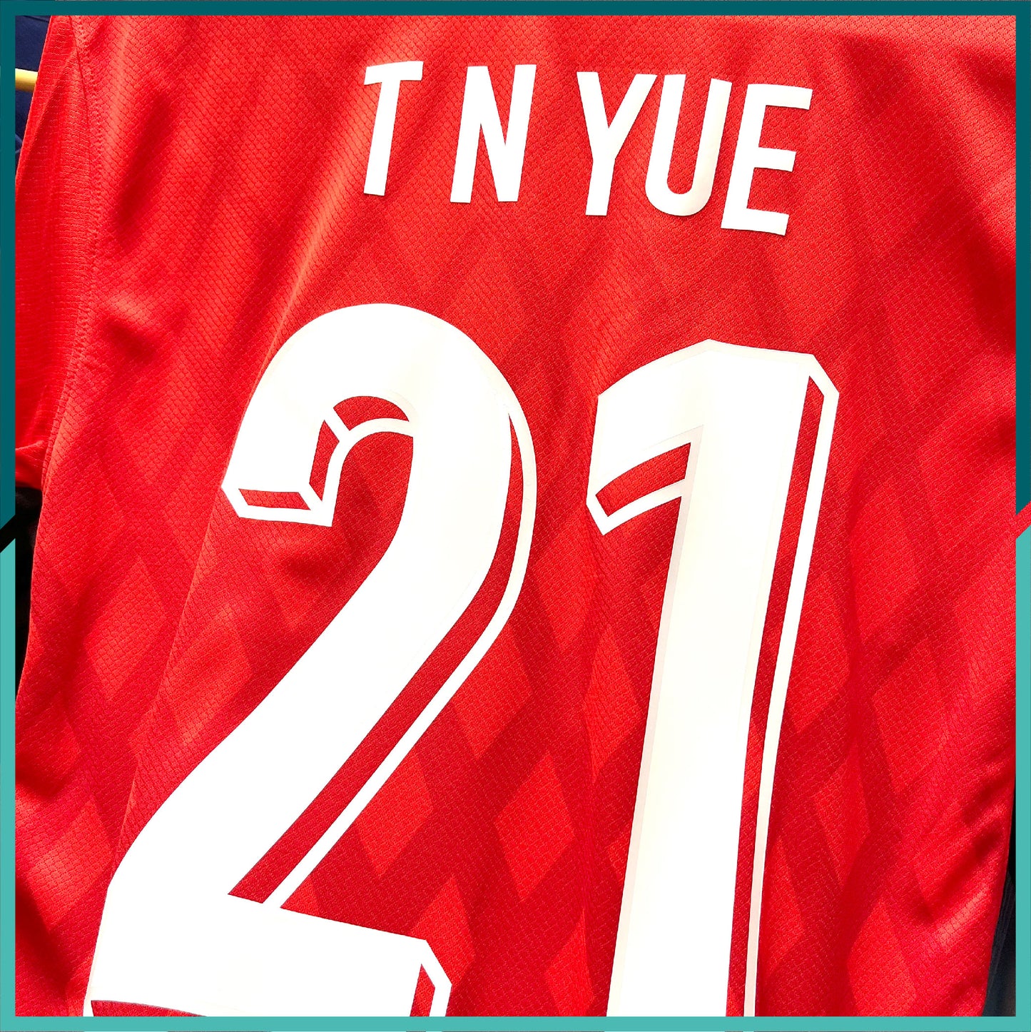 [連熨字、臂章] 2024-25 香港隊主場球衣