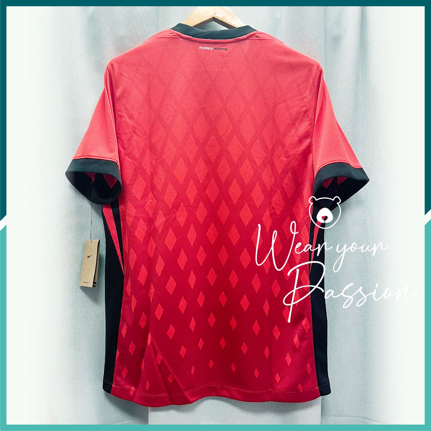 [連熨字、臂章] 2024-25 香港隊主場球衣