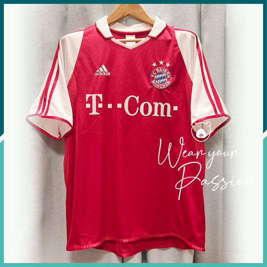 [連熨字] 2004-05 拜仁慕尼黑主場球衣