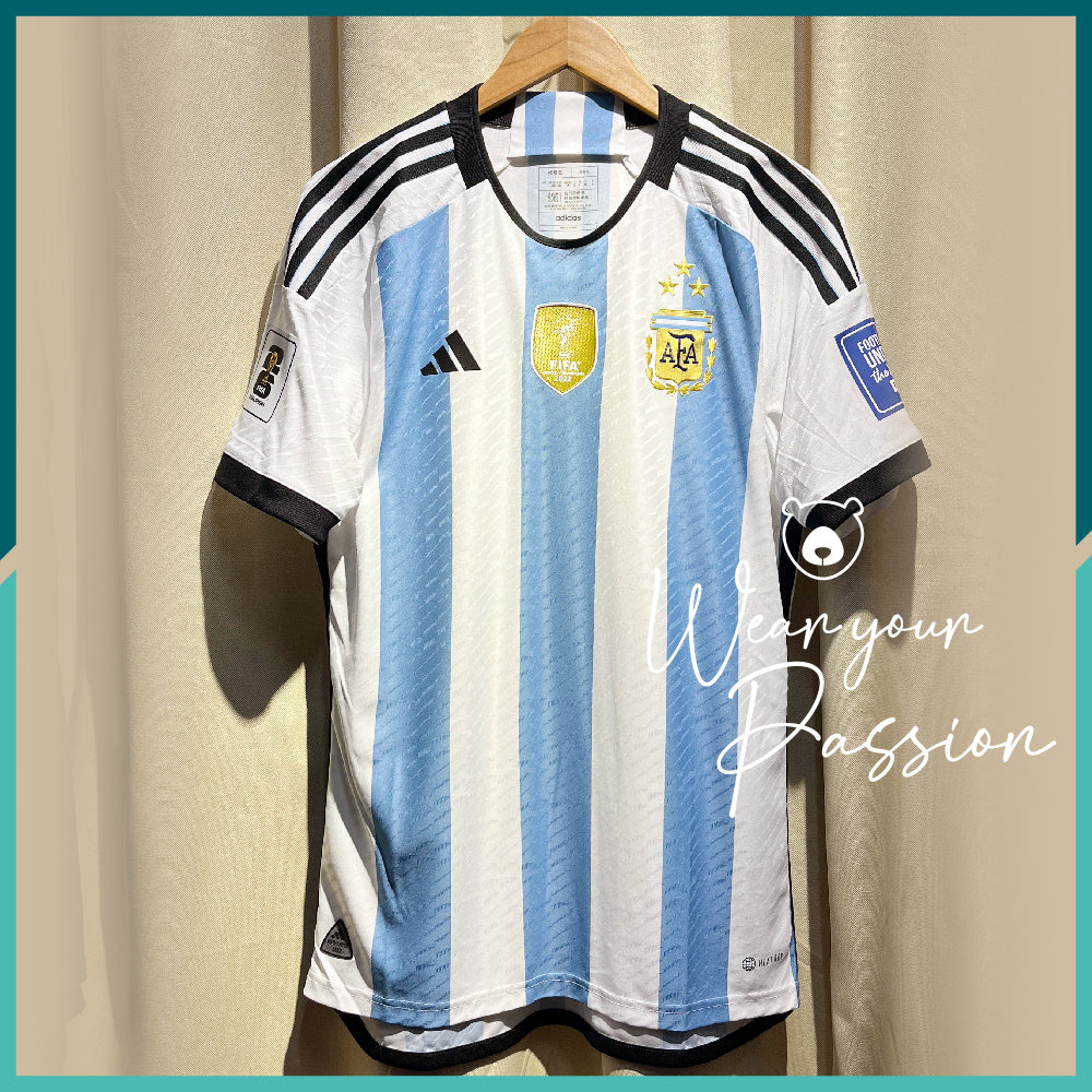 (Authentic) Argentina Home Jersey (3 Stars)
