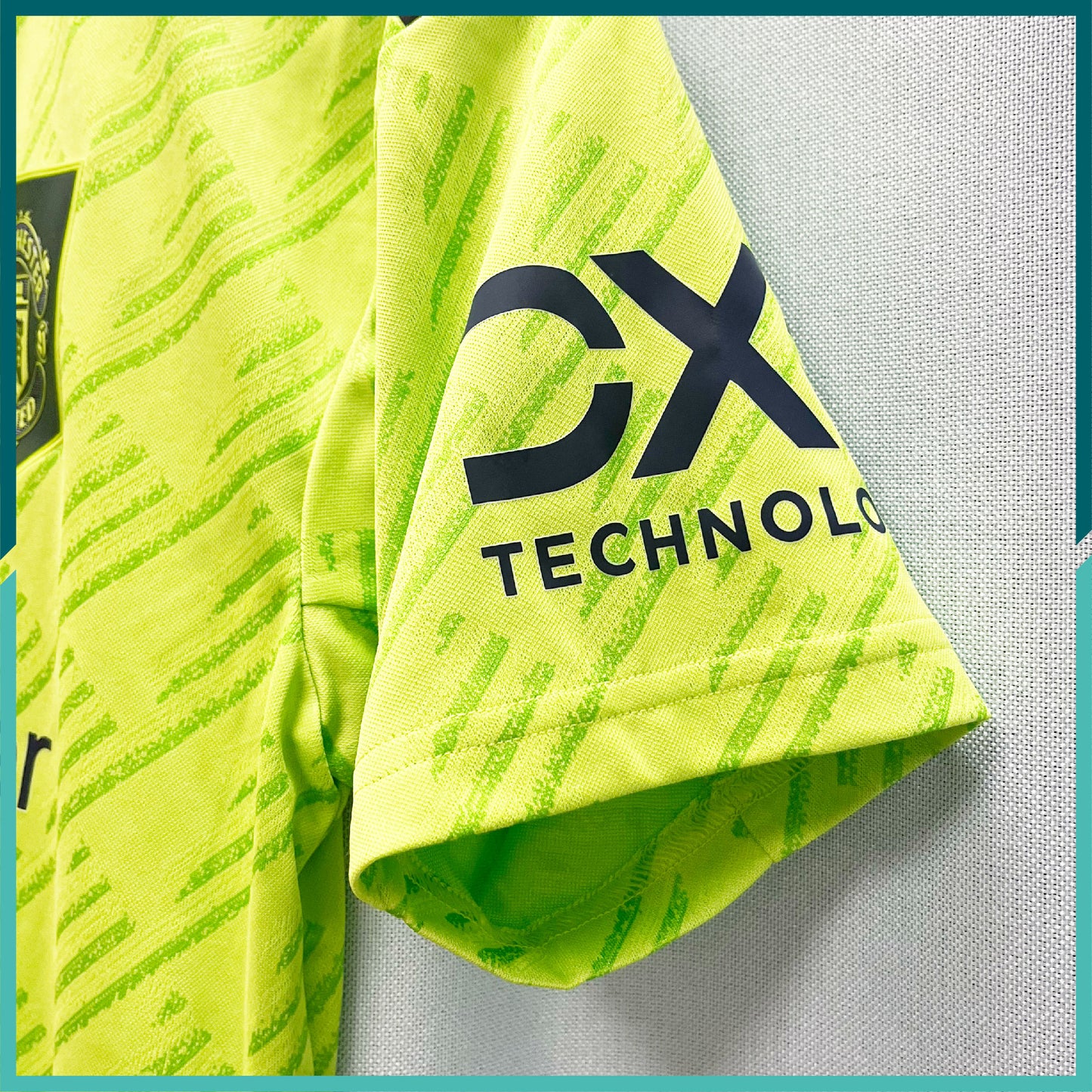 [連熨字、臂章] Player Issue 2022-23 曼聯第二作客球衣