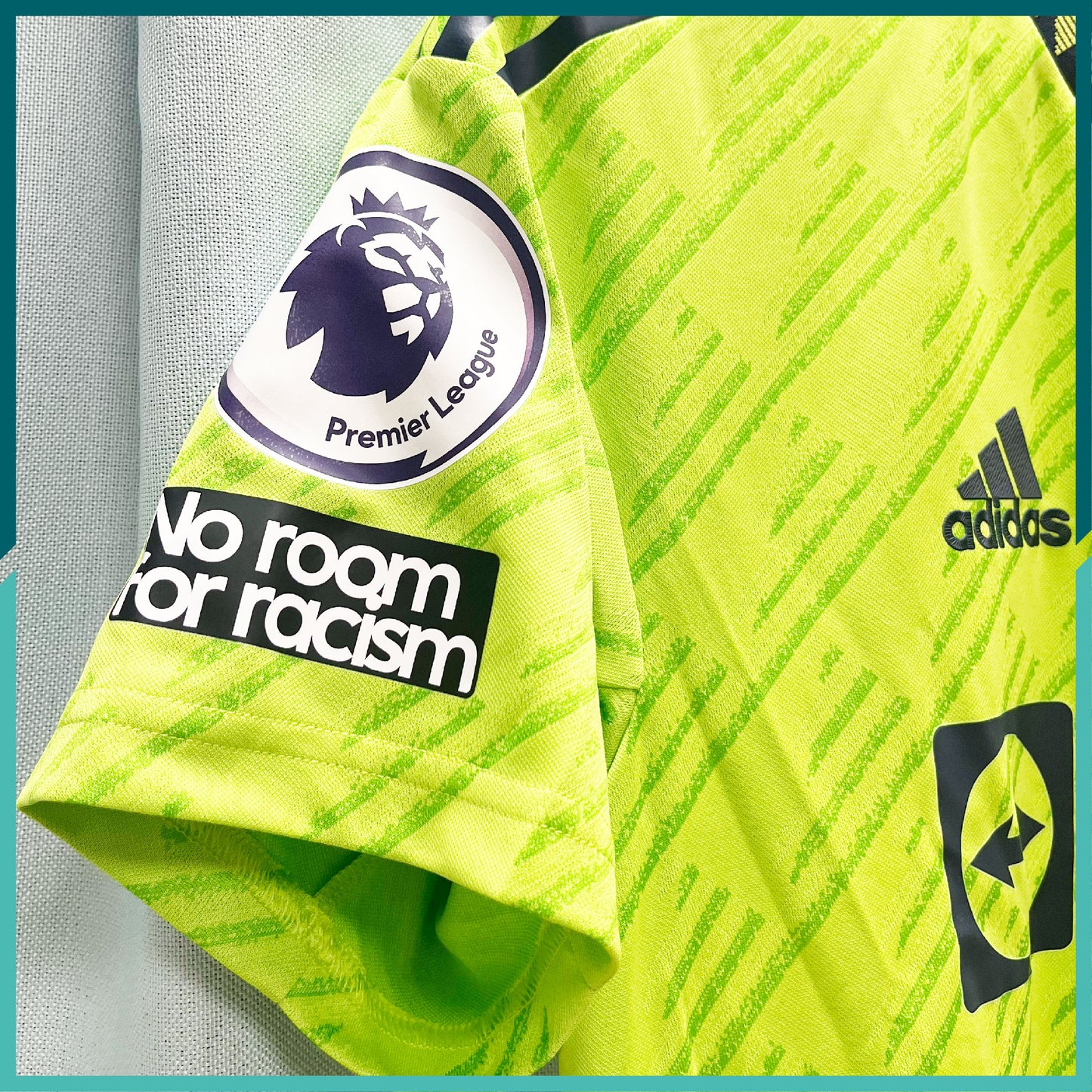 [連熨字、臂章] Player Issue 2022-23 曼聯第二作客球衣