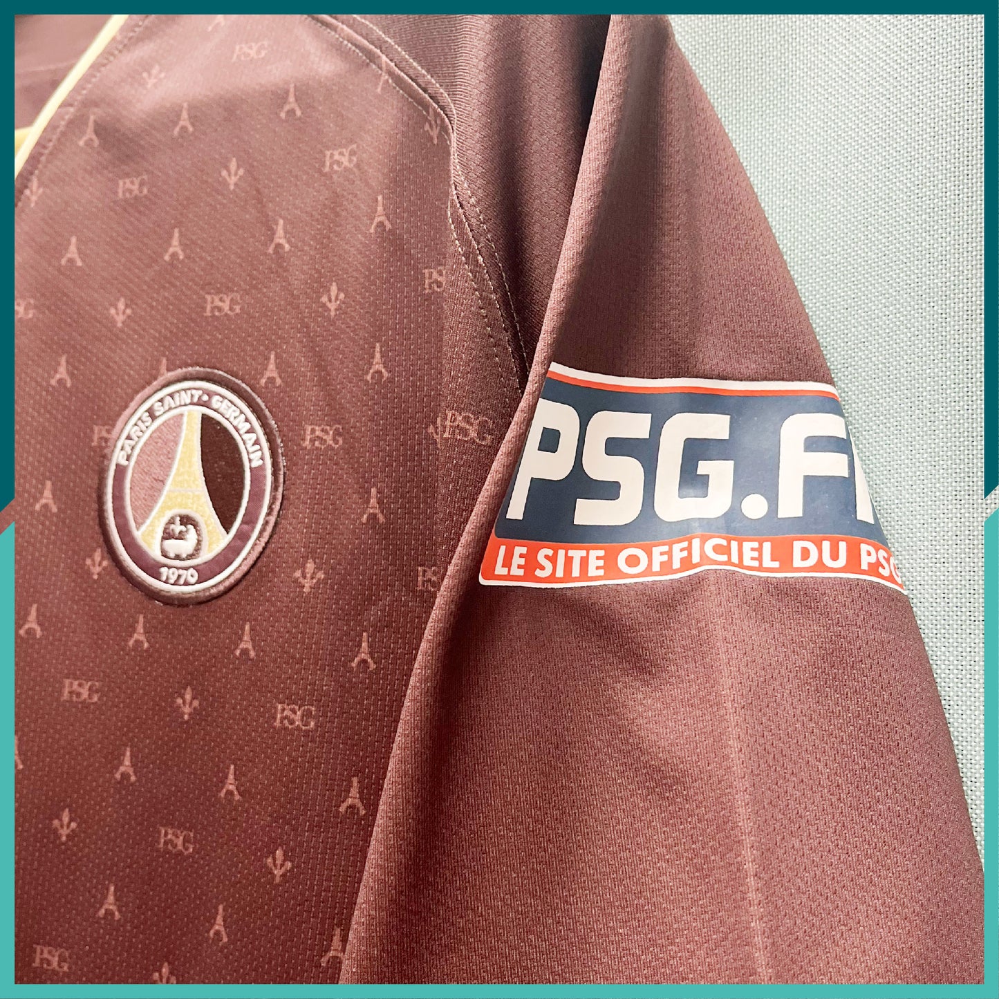 (Nameset & Patch included) 2006-07 Paris Saint-Germain Away Jersey