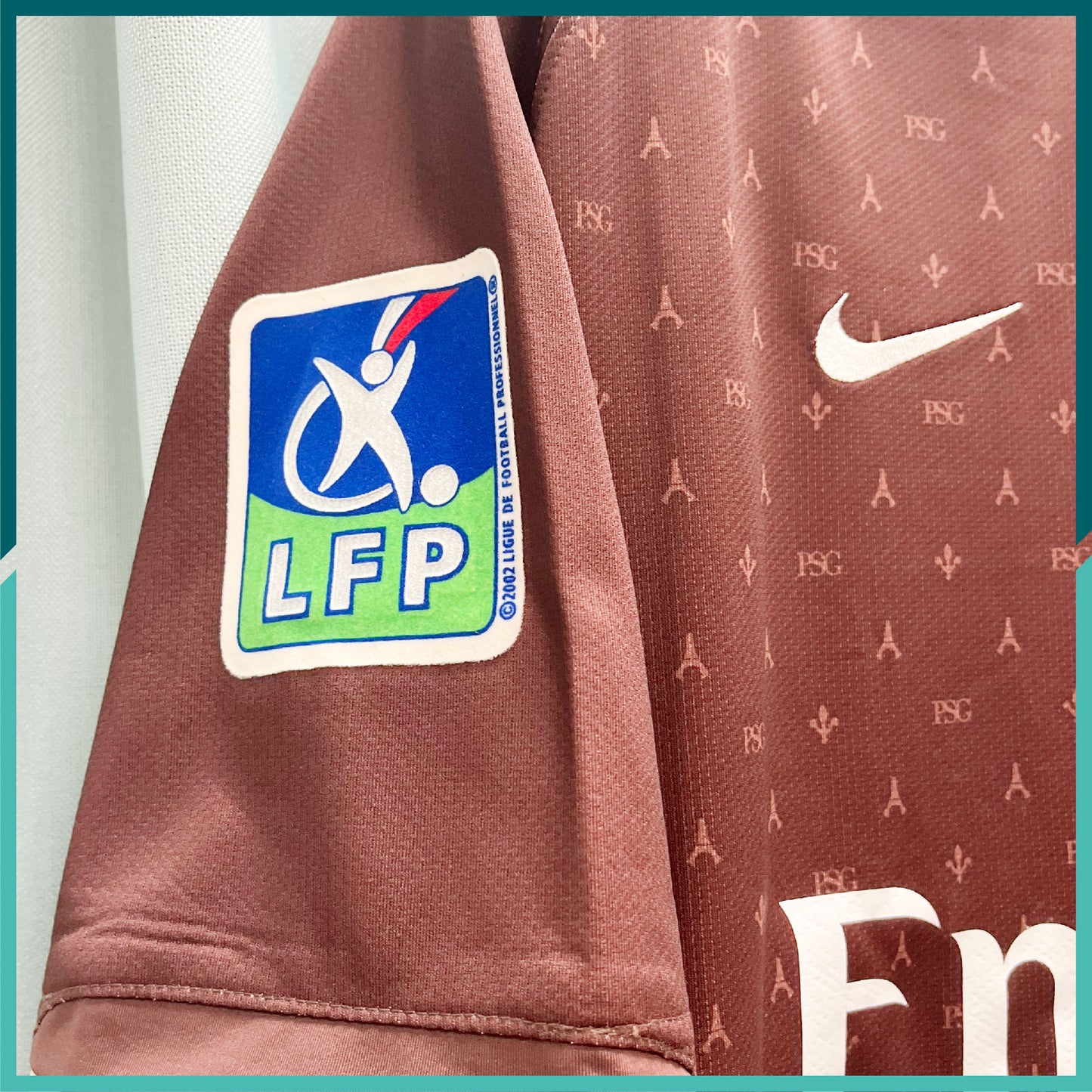 (Nameset & Patch included) 2006-07 Paris Saint-Germain Away Jersey