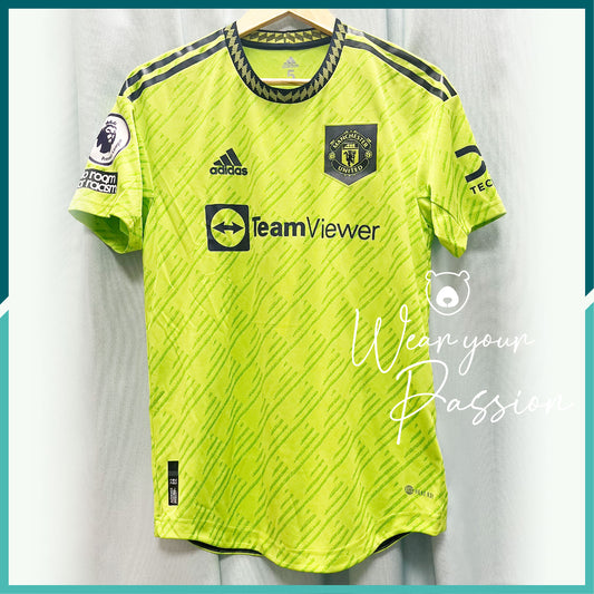 [連熨字、臂章] Player Issue 2022-23 曼聯第二作客球衣