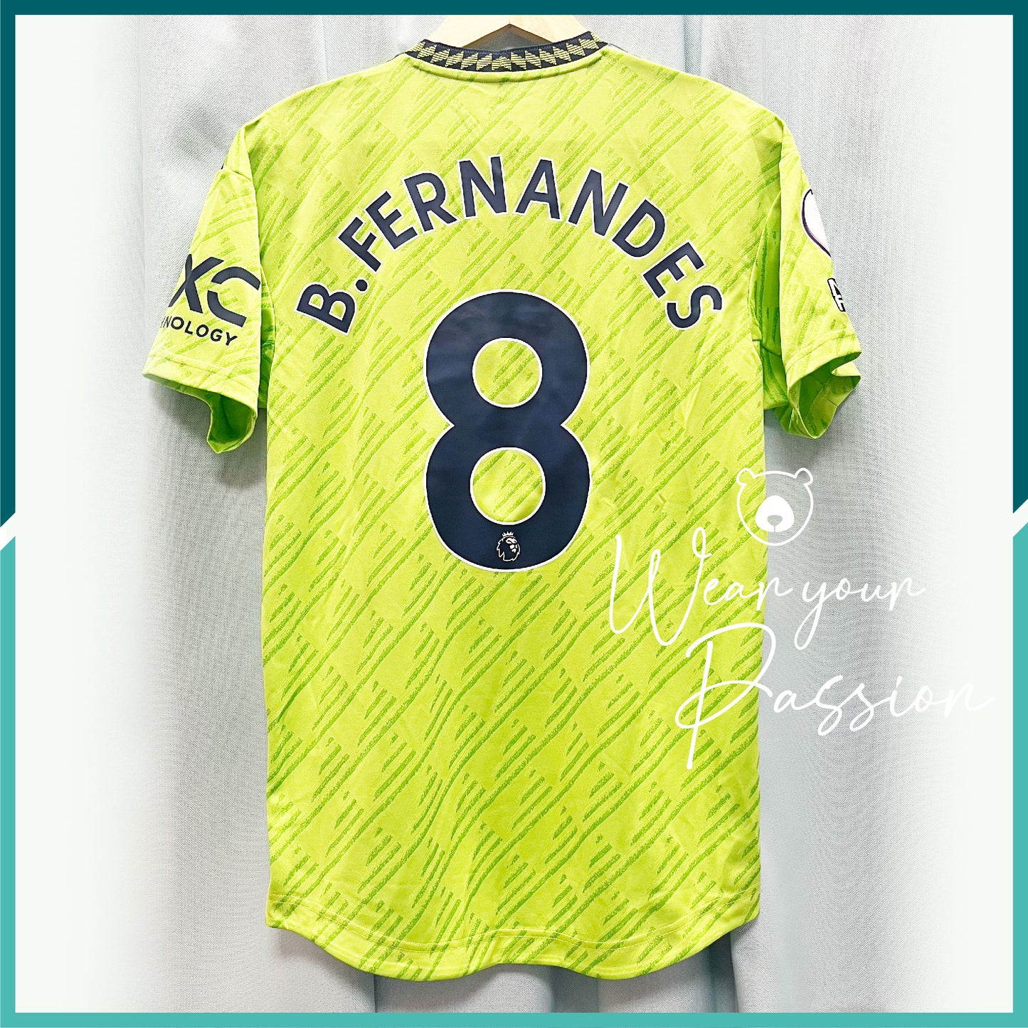 [連熨字、臂章] Player Issue 2022-23 曼聯第二作客球衣