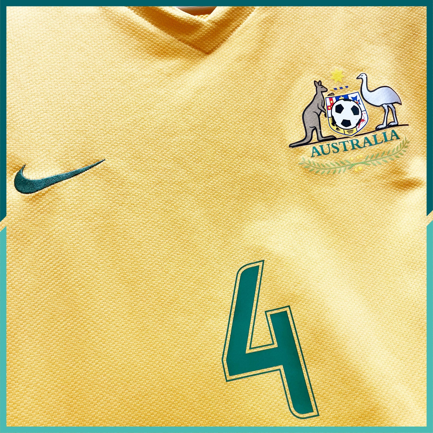 [連熨字] 2006-07 澳洲主場球衣