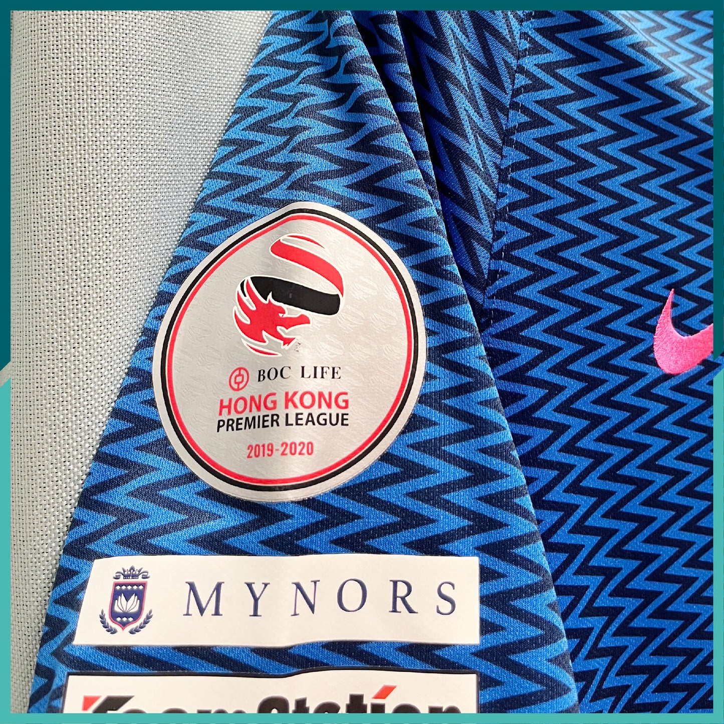 [連熨字、臂章] 2019-20 傑志主場球衣