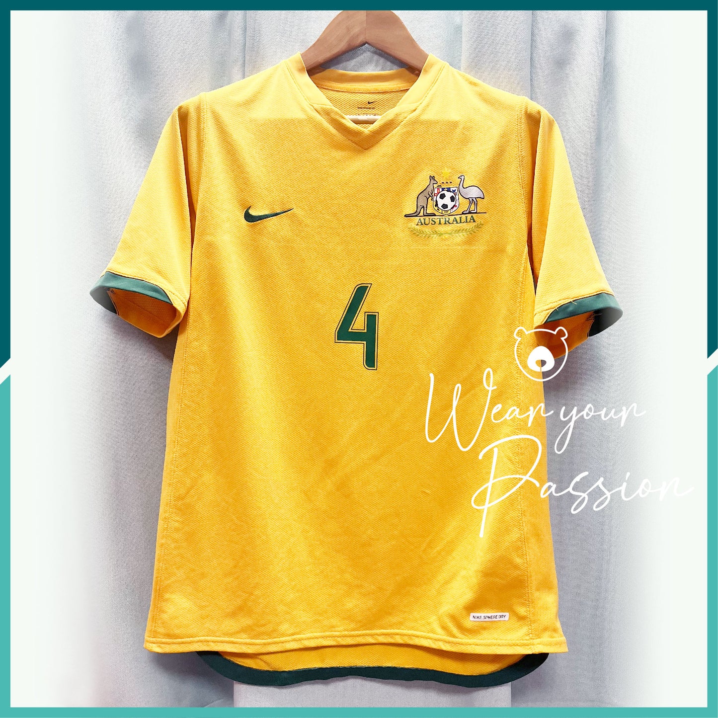 [連熨字] 2006-07 澳洲主場球衣