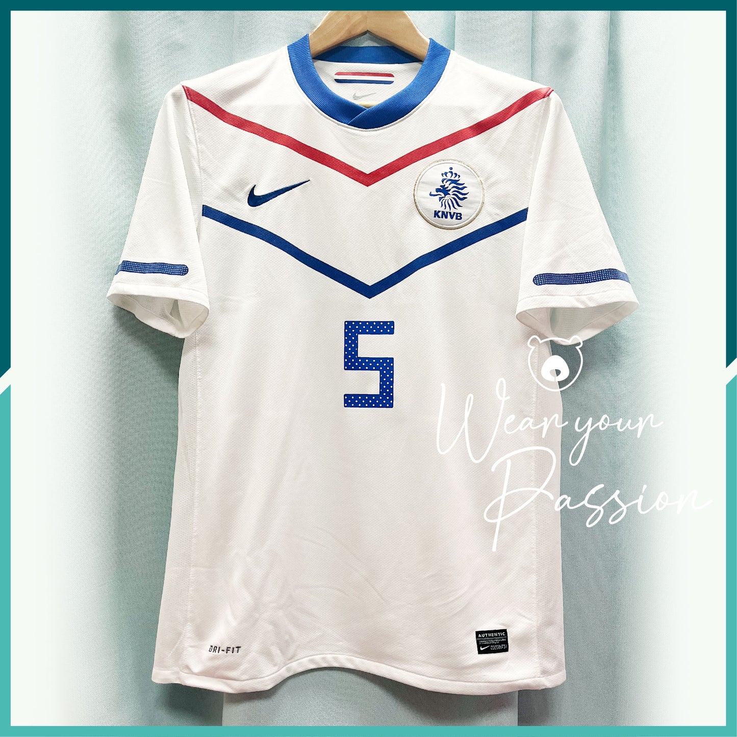 [連熨字] 2010-11 荷蘭作客球衣