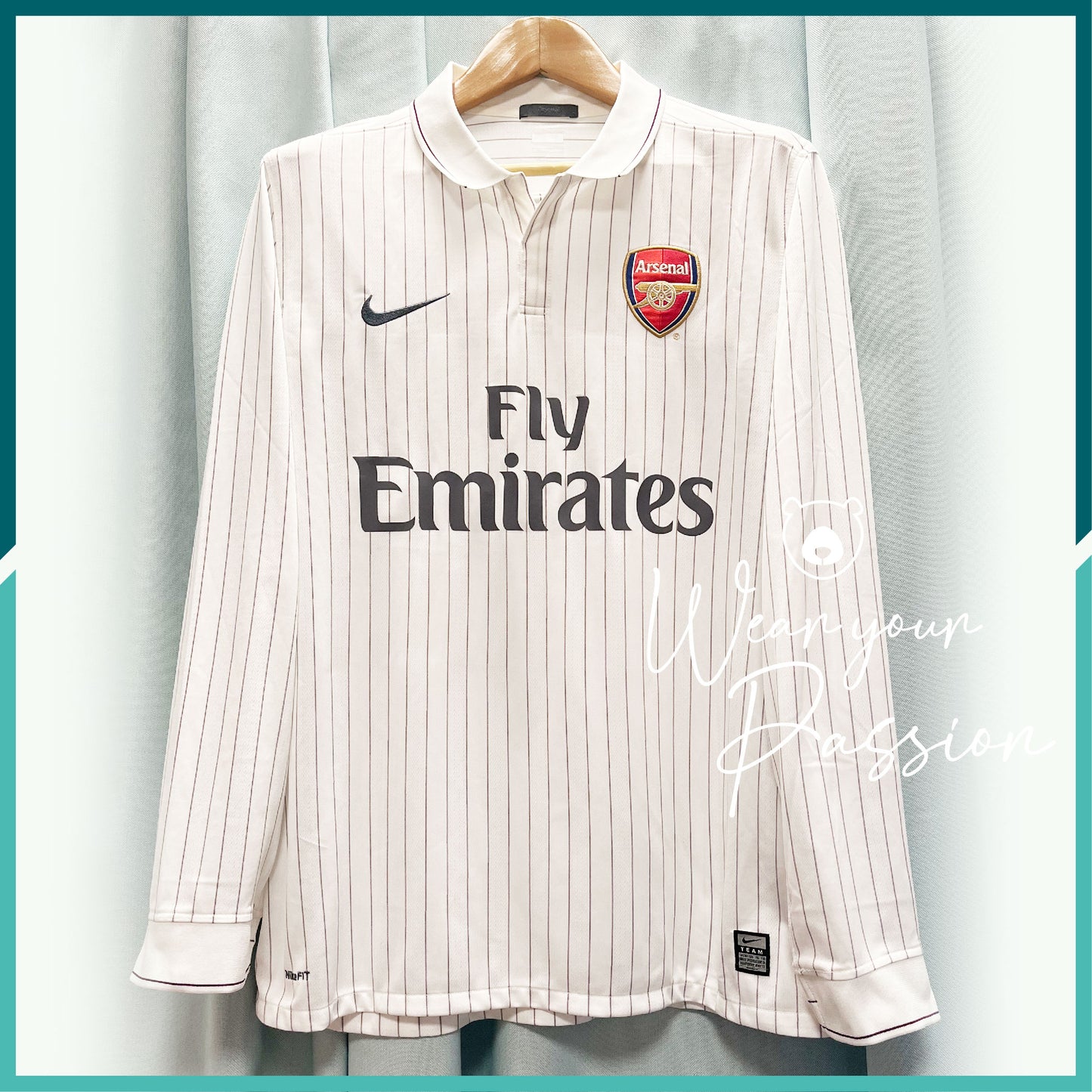 2009-10 Arsenal Long Sleeve 3rd Away Jersey