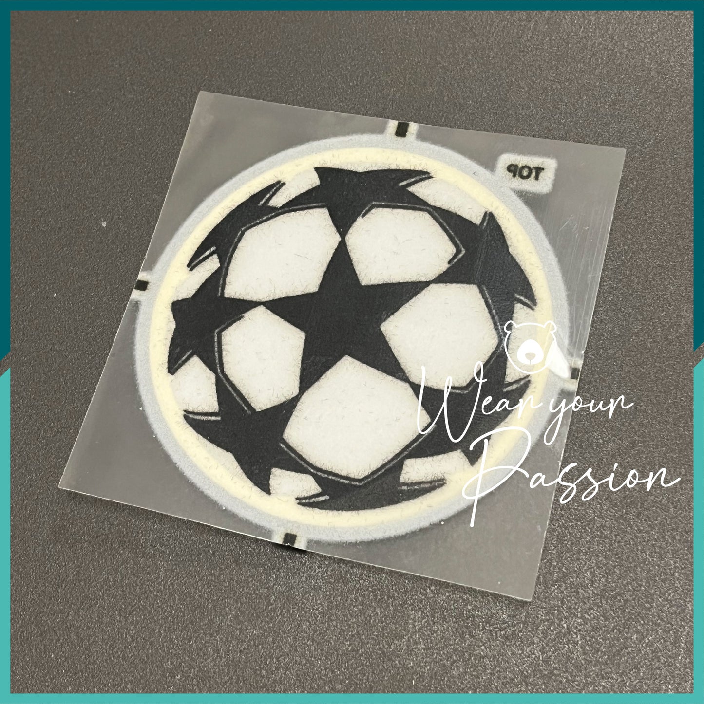 2006-08 UEFA Champions League Arm Patch (First Lot Materials Ver.)