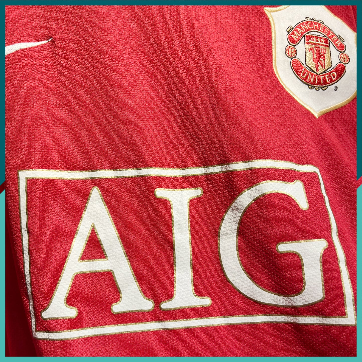 [Patches Included] 2006-07 Manchester United Home Jersey