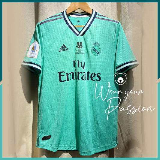 [Nameset & Patches Included] Authentic 2019-20 Real Madrid 3rd Away Jersey