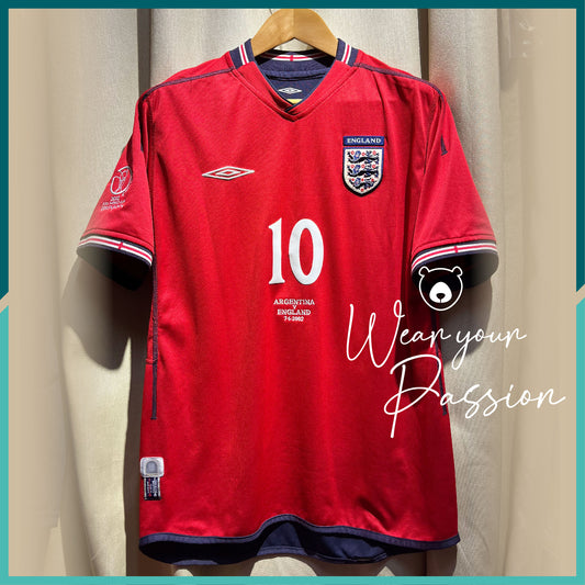 2002-03 England Away Jersey