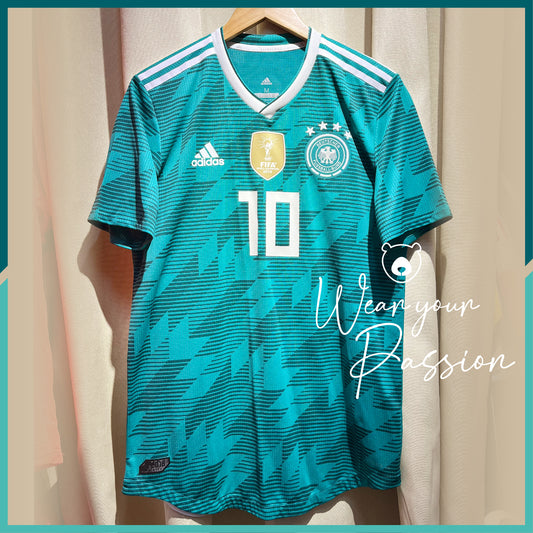 (Nameset Included) Authentic 2018 Germany Away Jersey