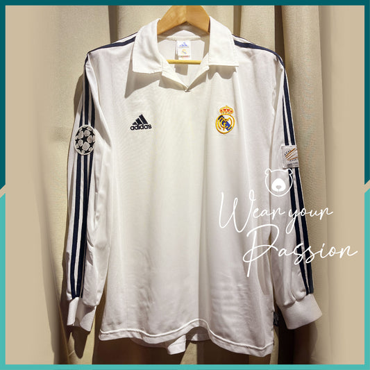 200 Real Madrid Long Sleeve Home Jersey