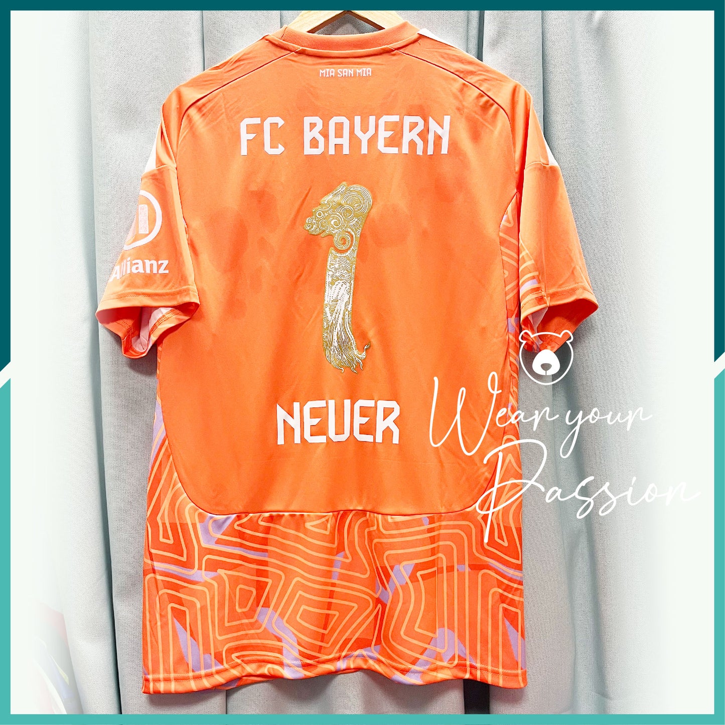 (Nameset Included) 2026-27 Bayern Munich GK Jersey - Asia Tour 2026 Hong Kong Special Edition