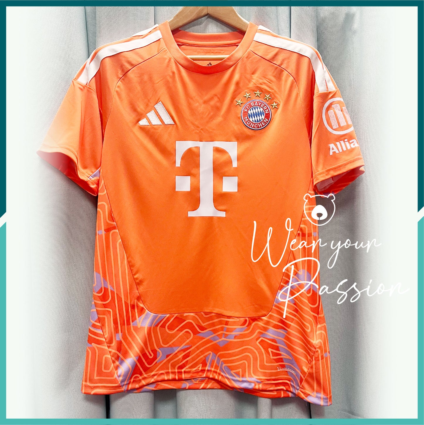 (Nameset Included) 2026-27 Bayern Munich GK Jersey - Asia Tour 2026 Hong Kong Special Edition