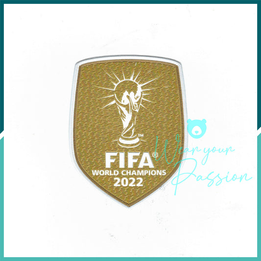 2023 世界盃衛冕冠軍胸章（阿根廷用）