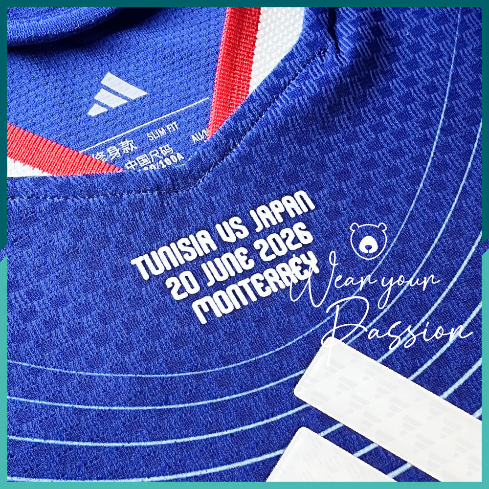 2026 World Cup Match Day Details Heat Trnsfer (Japan Use) 